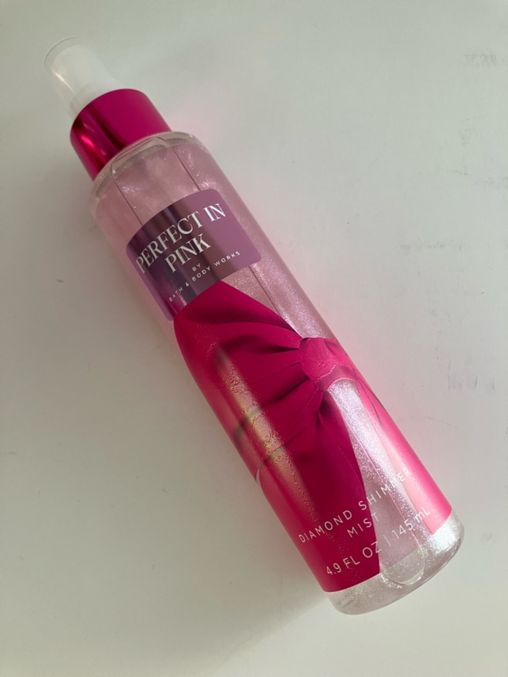 🍒 PERFECT IN PINK Diamond Shimmer Mist NWT ‼️